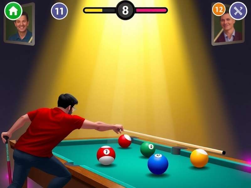 8 Ball Pool Game Screenshot
