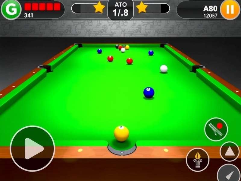 8 Ball Pool Unblocked Game Screenshot