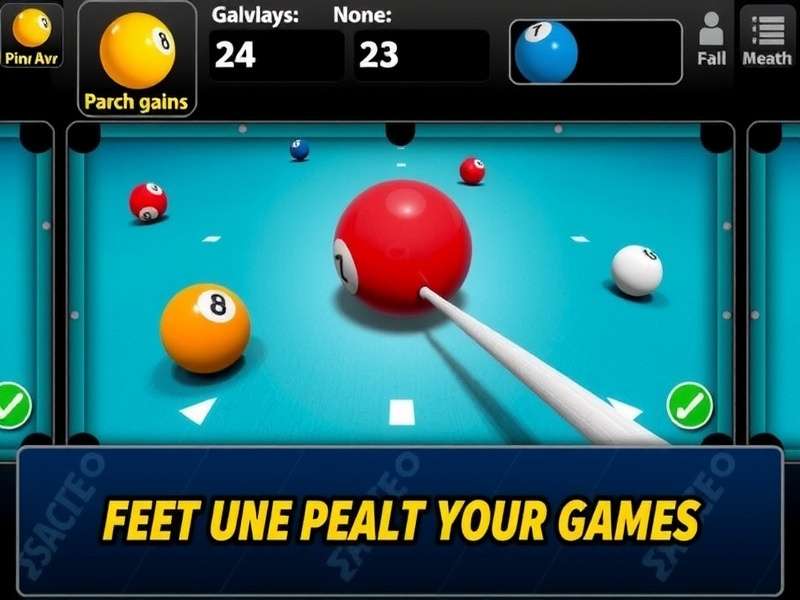 8 Ball Pool PC Download Interface