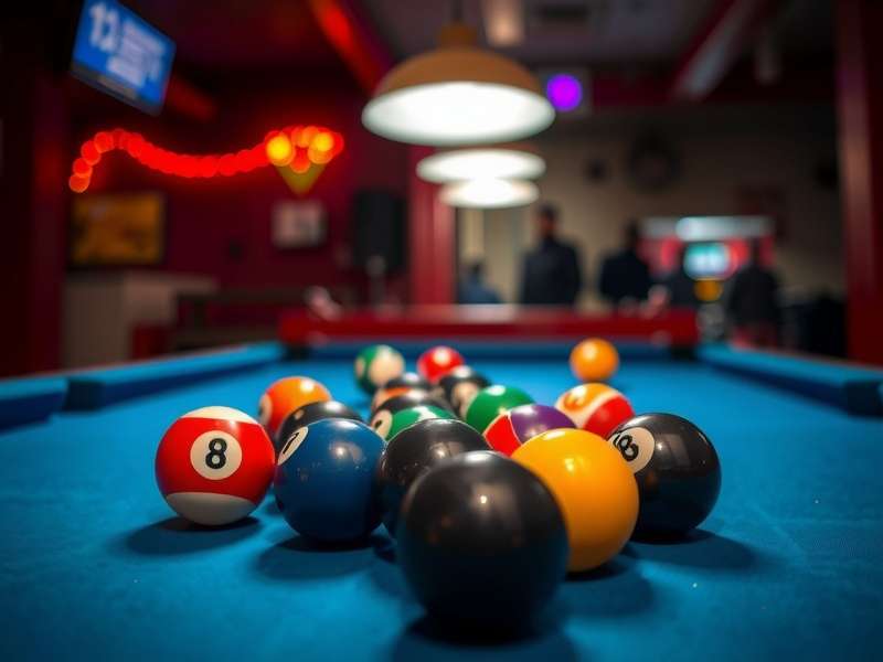 8 बॉल पूल गेम टेबल और नियम
