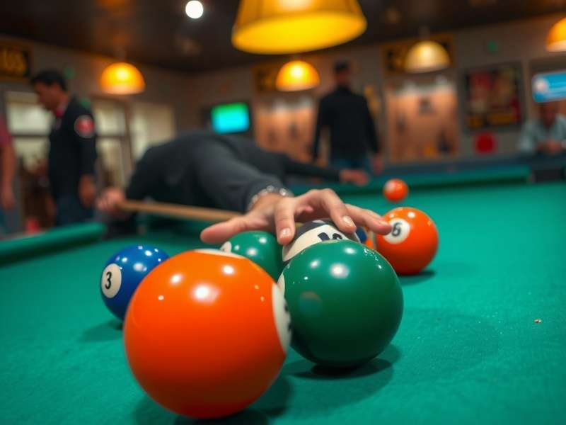 8 Ball Pool Game Interface