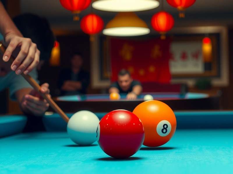 चाइनीज 8 बॉल पूल टेबल