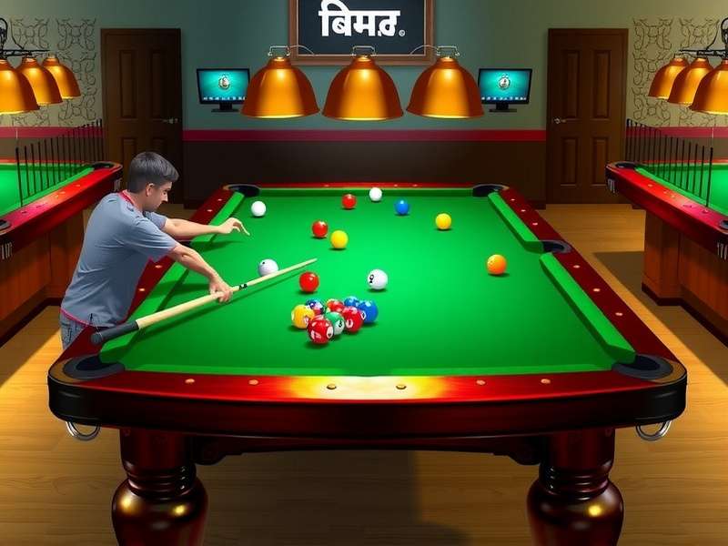 8 बॉल पूल USA गेमप्ले