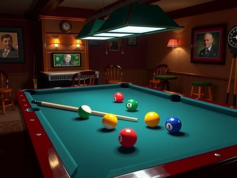 8 बॉल पूल टेबल और नियम