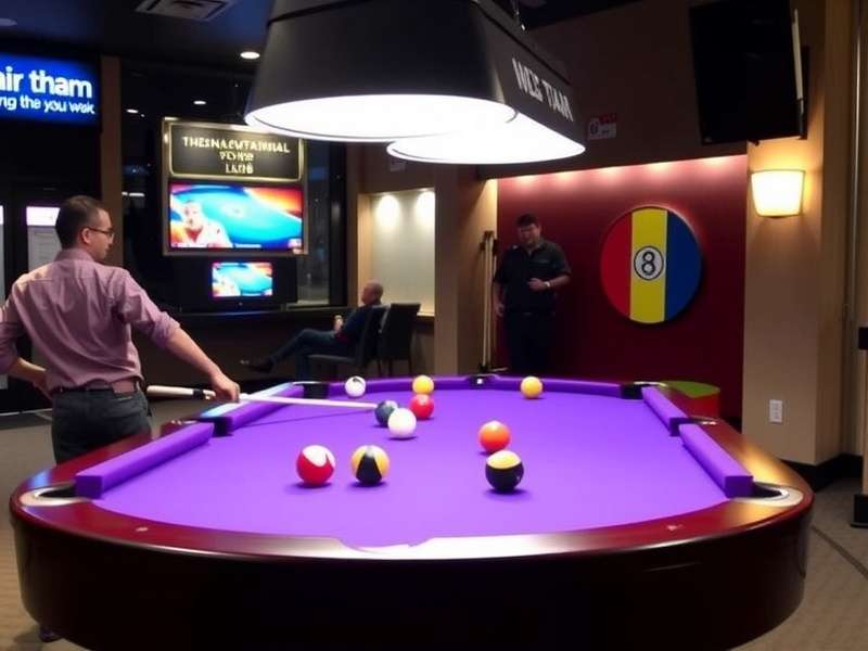 8 Ball Pool Game Table