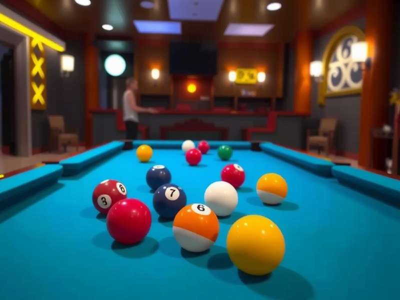 8 Ball Pool strategy diagram showing optimal break angles and spin techniques