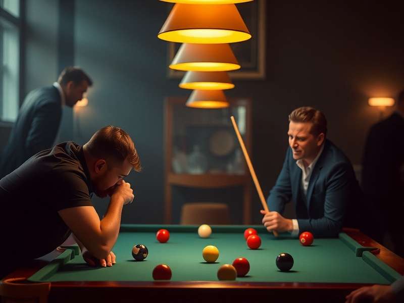 Indian 8 Ball Pool champion celebrating victory