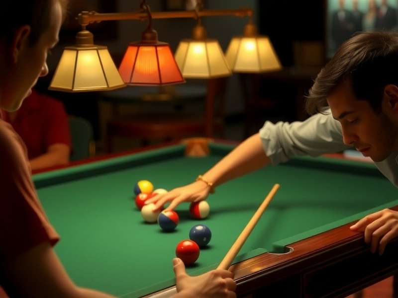 Victorious moment in 8 Ball Pool match