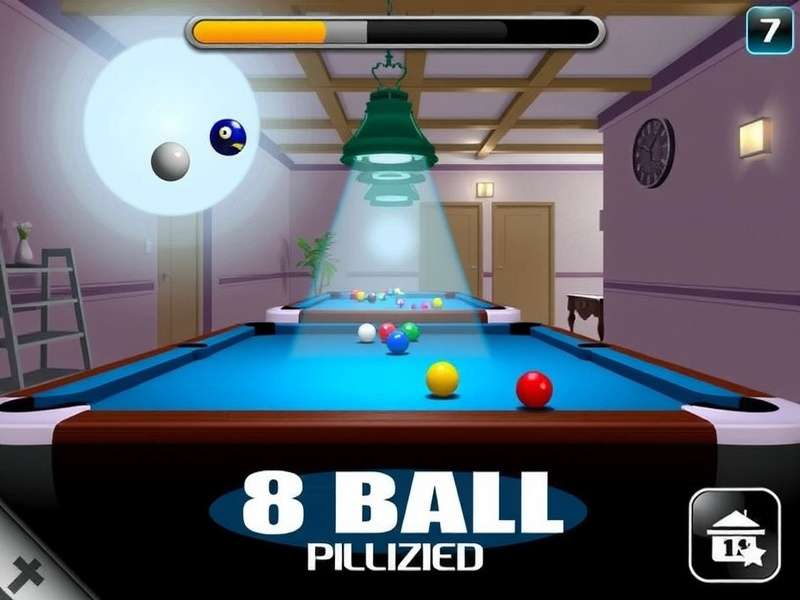 Competitive 8 Ball Pool match being played in an Indian tournament setting