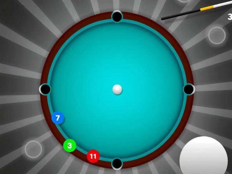 Indian player competing in 8 Ball Pool tournament on mobile phone