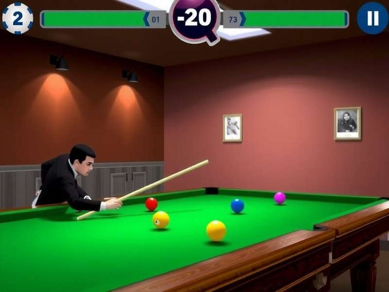 A diagram showing optimal cue ball positioning for running the table in 8 Ball Pool