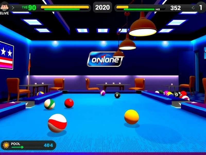 Indian 8 Ball Pool player executing a precision shot on a virtual table