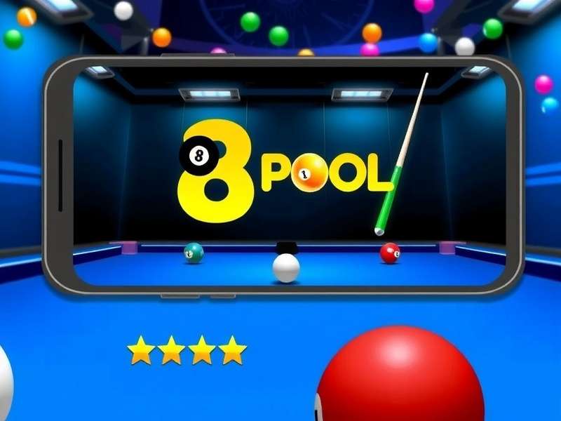 8 Ball Pool Download For Pc – complete guide for Indian players featuring billiards table and cues