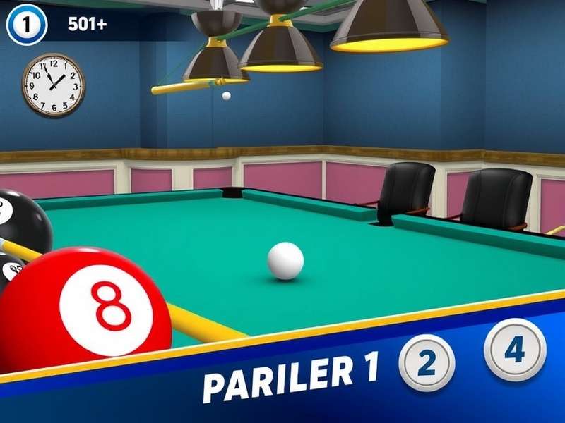 8 Ball Pool games online free - Indian players competing in a digital billiards arena